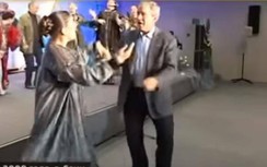 Điện Kremlin tiết lộ video khiêu vũ của các ông Putin, George W. Bush