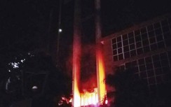 Cháy tòa nhà dầu khí ở Thanh Hóa, 1 phụ nữ tử vong, 8 người bị thương