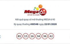 Kết quả xổ số Vietlott 22/1/2020: Giải độc đắc hơn 29 tỷ đồng về tay ai?