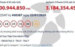 Xổ số Vietlott 23/1/2020: Lộ người trúng thưởng giải khủng tối 29 Tết?