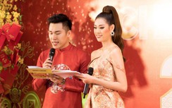 Hoa hậu Khánh Vân "mở hàng" đầu năm mới với vai trò MC