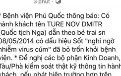 Bác thông tin du khách nghi nhiễm Corona bỏ trốn ở Phú Quốc