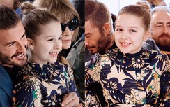 Tiểu công chúa nhà Beckham "gây sốt" ở Tuần lễ thời trang London