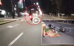 Video: Người đàn ông bị xe máy tông chết khi đang sang đường