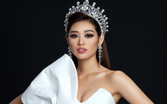 Hoa hậu Khánh Vân khoe vai trần gợi cảm sau 2 tháng đăng quang