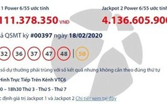 Xổ số Vietlott 18/2/2020: Ai trúng giải khủng hơn 61 tỷ?