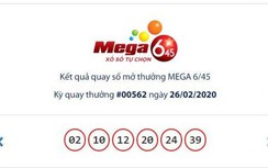 Kết quả xổ số Vietlott 26/2/2020: Ai giữ bộ số trúng thưởng hơn 29 tỷ đồng?