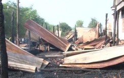 Cháy xưởng gỗ rộng hàng trăm m2 ở Bình Phước, 1 người tử vong