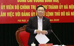 Ông Vương Đình Huệ làm Bí thư Đảng ủy Bộ Tư lệnh Thủ đô