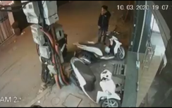Video: Nam thanh niên đeo khẩu trang, trộm xe máy nhanh như chớp