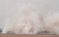 Video: Cận cảnh vụ máy bay gặp sự cố, khói mù mịt tại Tân Sơn Nhất