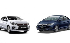 Chênh 110 triệu đồng, chọn Mitsubishi Attrage CVT hay Honda City TOP?