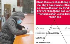 Dịch Covid-19: Tung tin chợ không họp, một phụ nữ bị phạt 12,5 triệu đồng