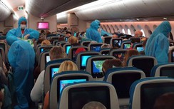 Cận cảnh chuyến bay đưa gần 600 khách EU tại Việt Nam hồi hương