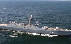 Tàu khu trục mới nhất của Nga đi qua Biển Na Uy sau khi thử nghiệm