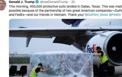 Covid-19: Tổng thống Trump cảm ơn "những người bạn ở Việt Nam"