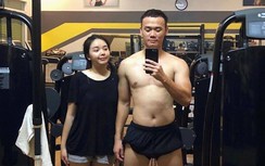 “Hiện tượng” V-League khoe cơ bắp bên cạnh bạn gái dễ thương