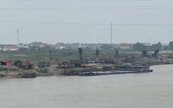 Bến thủy nội địa trái phép tại Bắc Ninh “tàng hình” khi có đoàn kiểm tra