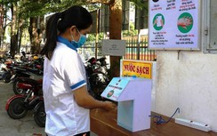 Ninh Thuận: Chế tạo hàng loạt máy rửa tay tự động sử dụng trong trường học