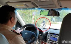 Xe quá tải ở Quảng Ninh: CSGT xuất hiện, "chim lợn" quay chụp báo chốt