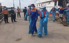 Thông tin mới nhất vụ đắm tàu chở gạo ở cửa biển Định An
