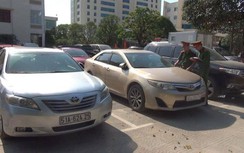 Một loạt xe sang nhập khẩu bị công an Thanh Hoá thu giữ