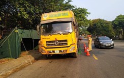 2 tuần, CSGT Tuyên Quang kiểm tra gần 1.000 xe tải chở hàng