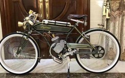 Chiêm ngưỡng xe đạp máy cổ Craftsman 1924 hàng hiếm ở Việt Nam
