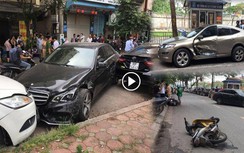 Hé lộ nguyên nhân nữ tài xế Mercedes gây tai nạn liên hoàn tại Cầu Giấy