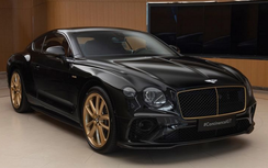 Cận cảnh hàng hiếm Bentley Continental GT Aurum Edition được mạ vàng