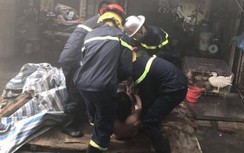 Cháy khu tập thể phường Thanh Nhàn, 13 người dân được cứu thoát