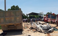 Xe tải lật đè ô tô, 3 người chết ở Thanh Hóa: Tạm giữ hình sự tài xế xe tải
