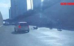 Video: Người phụ nữ phóng nhanh, phanh gấp suýt gây họa cho ô tô