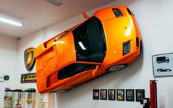 Cận cảnh Lamborghini Diablo VT treo tường đang được rao bán