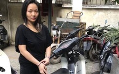 Cô gái 9X xinh đẹp khai lấy trộm xe máy vì thiếu tiền tiêu xài
