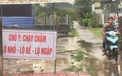 Bị xã mời lên làm việc vì... tự ý đặt biển cảnh báo giao thông