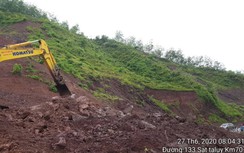 Lai Châu: Mưa lớn, sạt núi cắt đứt mạch giao thông với huyện Sìn Hồ