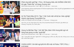 Gameshow Việt tận thu, tung "bản full không che" trên youtube, mạng xã hội