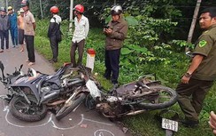 Video tai nạn giao thông ngày 30/6: Hai xe máy tông nhau, 1 người chết thảm