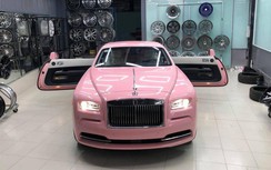 Hé lộ chủ nhân Rolls-Royce Wraith màu hồng phấn cực độc tại Việt Nam
