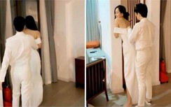 Video: Noo Phước Thịnh kéo khóa váy cho Mai Phương Thúy gây sốt