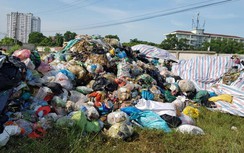 Người dân đã tháo lán trại ngăn xe chở rác ra bãi Nam Sơn, Sóc Sơn