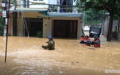 Mưa lớn ở Lào Cai, Hà Giang: Đường biến thành sông, 2 người chết