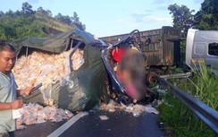 Danh tính 2 nạn nhân tử vong trong cabin xe tải sau tai nạn với xe đầu kéo