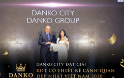 Danko City nhận thưởng dự án thiết kế cảnh quan đẹp nhất
