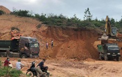 Vĩnh Phúc: Nghi vấn lợi dụng làm đường để khai thác cao lanh trái phép