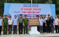 Công an góp tiền "thắp sáng đèo Cùa" hiểm trở, đảm bảo ATGT