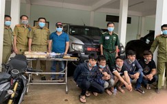 Bắt giữ 5 người Lào vận chuyển 60.000 viên ma túy tại khu vực biên giới