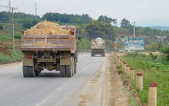 Xã cho doanh nghiệp san lấp, lấn chiếm hành lang đường Hồ Chí Minh