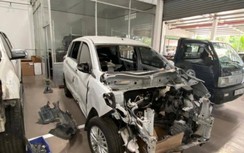 Suzuki Ertiga bị tai nạn nằm "chờ chết" do hãng không có phụ tùng sửa chữa